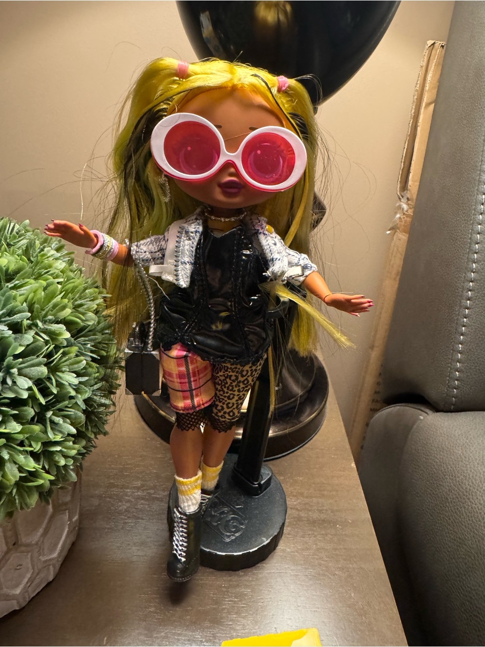 L.O.L. Surprise! Doll with Yellow Hair and Pink Sunglasses